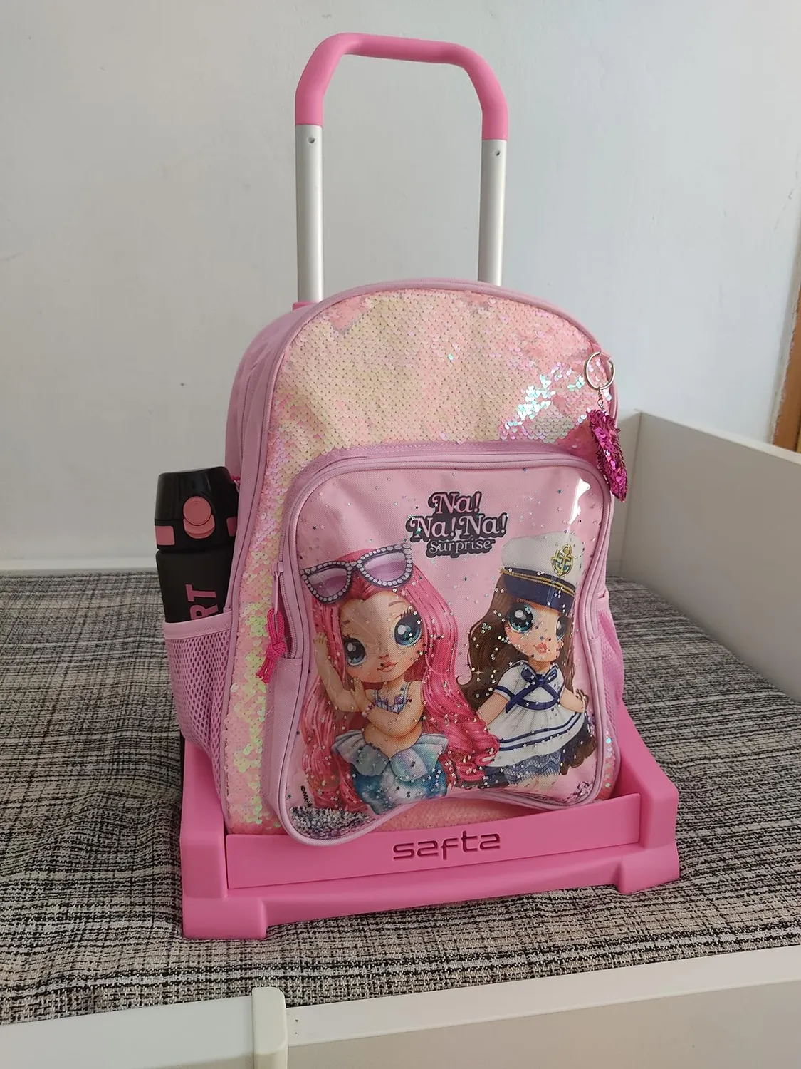 Na Na Na Surprise Sparkles sac à dos roulettes multicolore