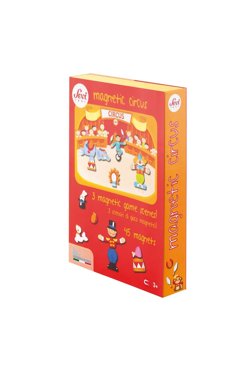Sevi 82844 puzzle magnétique cirque 45 pièces