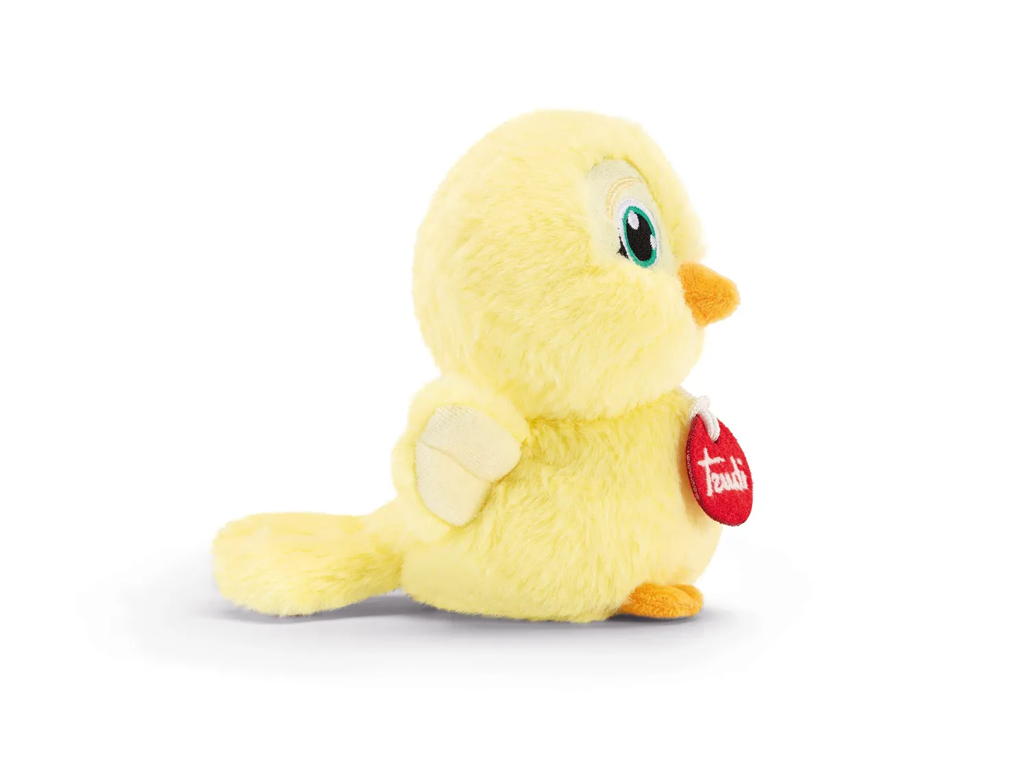 Trudi Friend 29157 peluche oiseau jaune XS 14 cm