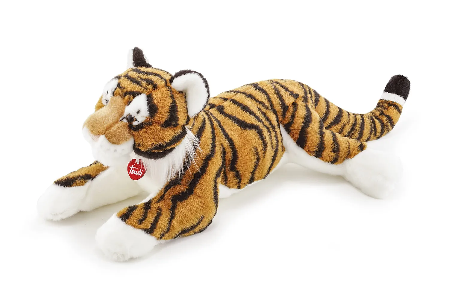 Trudi Narciso peluche lion 45 cm poils longs