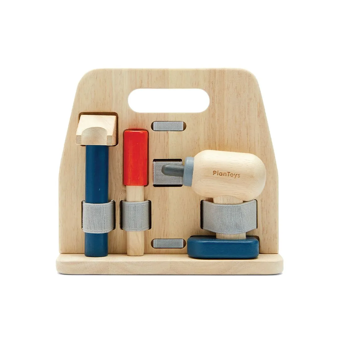 PlanToys Handy Carpenter Set caisse outils bois 5 outils
