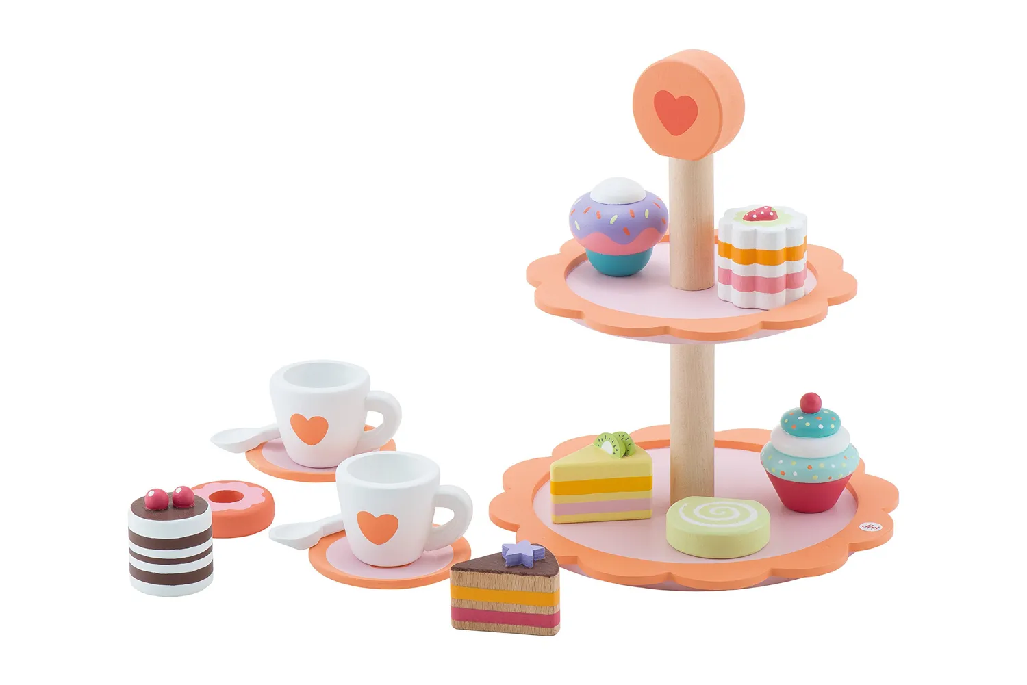 Sevi 82961 set sucreries dinette bois 19 cm