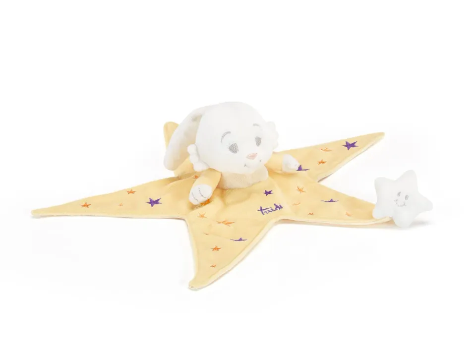 Trudi Baby Star 18176 doudou lapin nouveau-né 32 cm