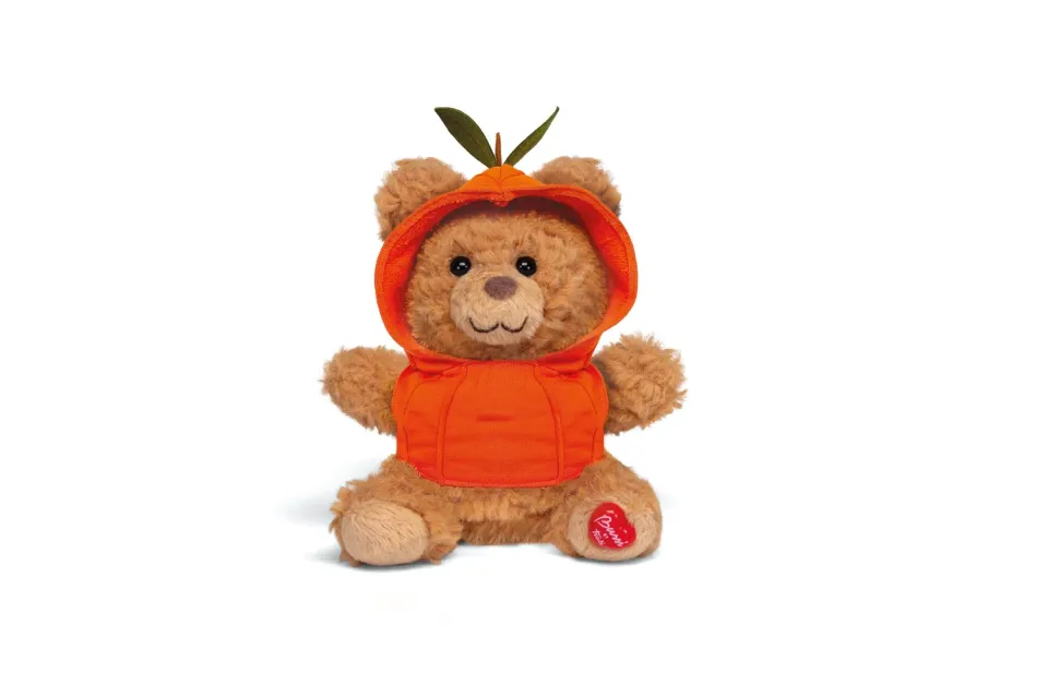 Trudi Marlon 15810 peluche ours citrouille XXS douce