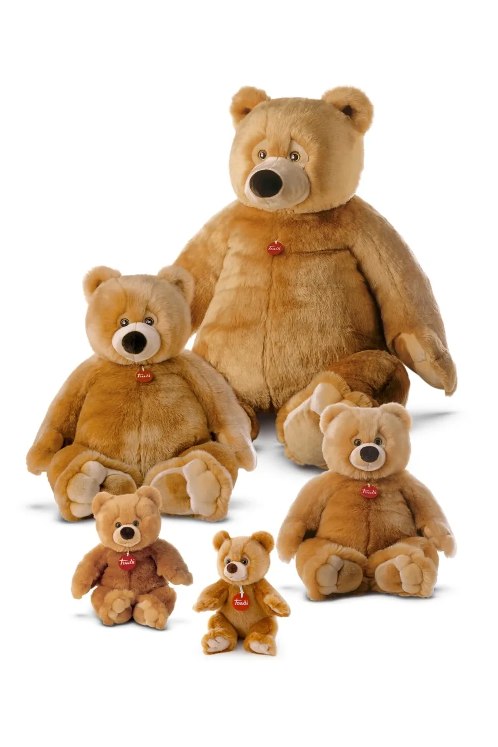 Trudi Ettore ours peluche doux naissance