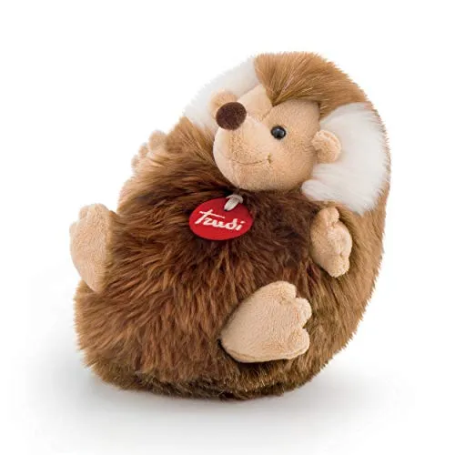 Trudi Fluffies TUD16000 peluche hérisson marron 18 cm poils longs