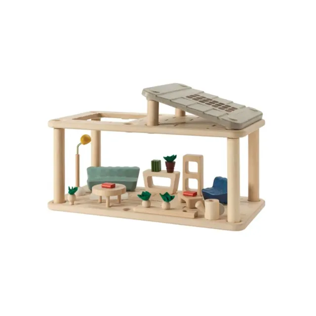 PlanToys PlanSpace Gathering Flat maison poupée véranda