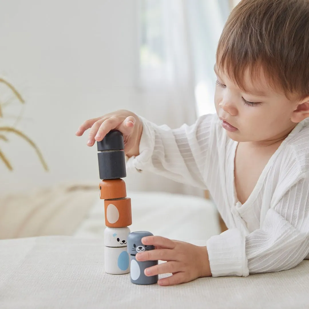 PlanToys Animaux Arctiques jeu d’assemblage dès 18 mois
