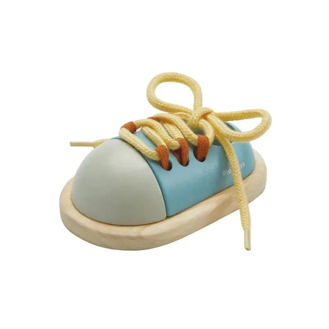PlanToys Tie-Up Shoe Orchard chaussure à lacer bois