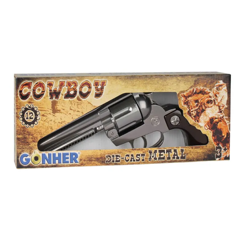 Gonher Cowboy revolver amorce 12 coups métal