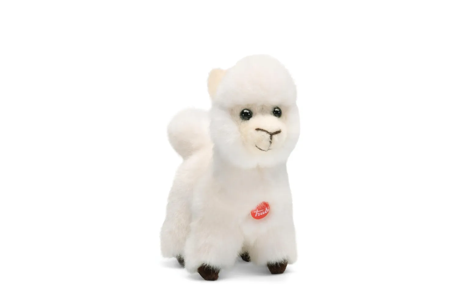 Trudi Sweet Alpaca Alfredo 55541 peluche mini blanc