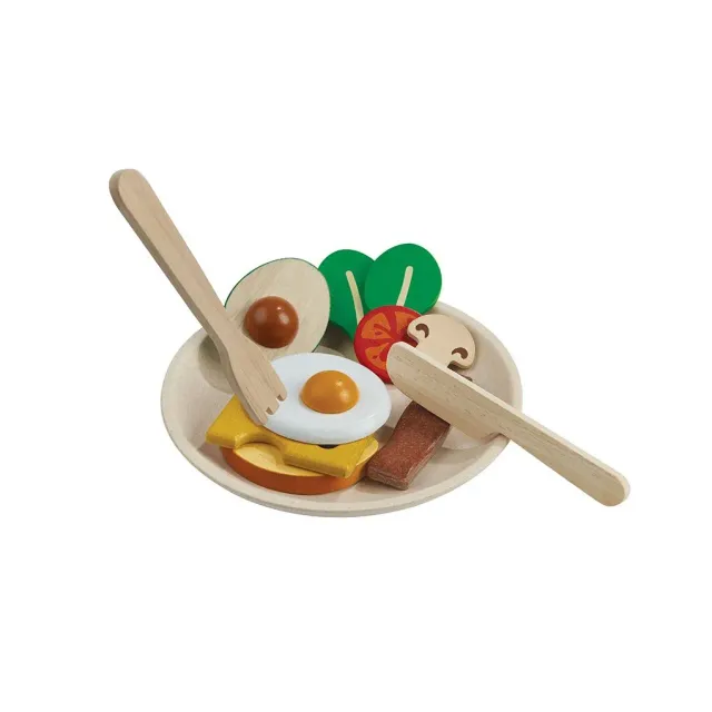 PlanToys Breakfast dinette bois petit-déjeuner dès 2 ans