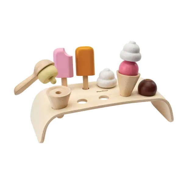 PlanToys Frozen Sweet Treat Marchande Glaces 11 Pièces