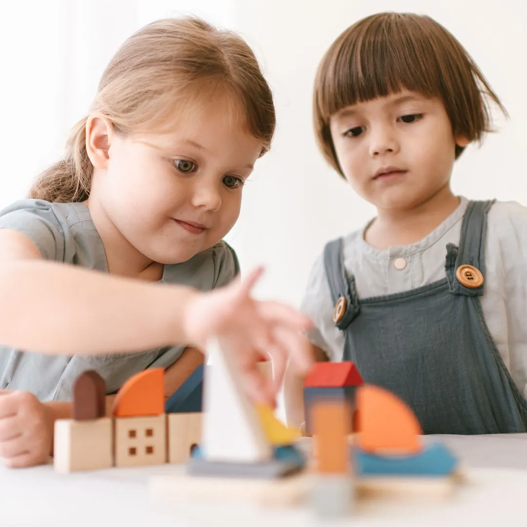 PlanToys Marina jeu de construction port 27 pièces