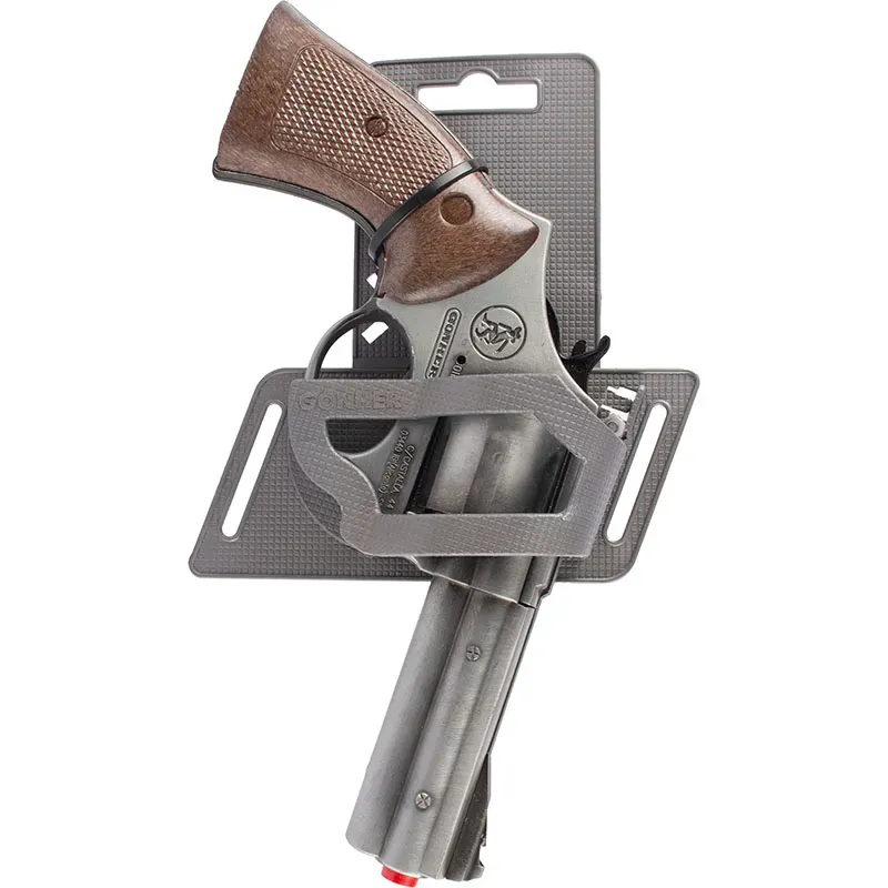 Gonher Police Gold revolver jouet 12 coups holster