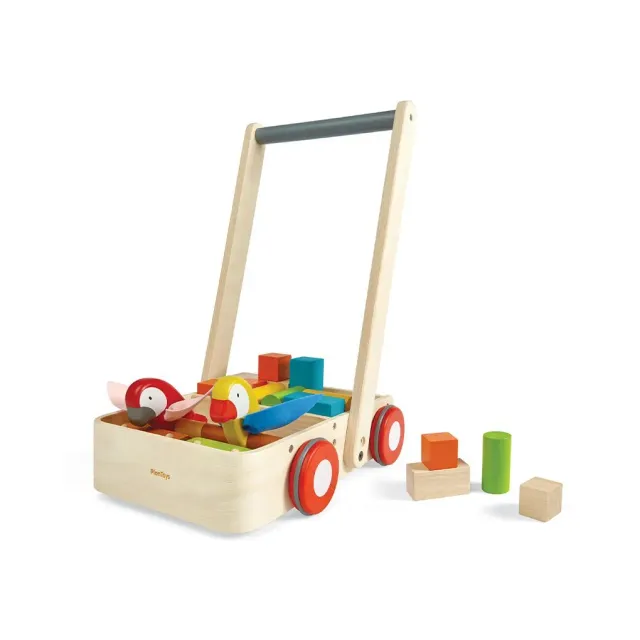 PlanToys Bird Walker chariot de marche bébé bois