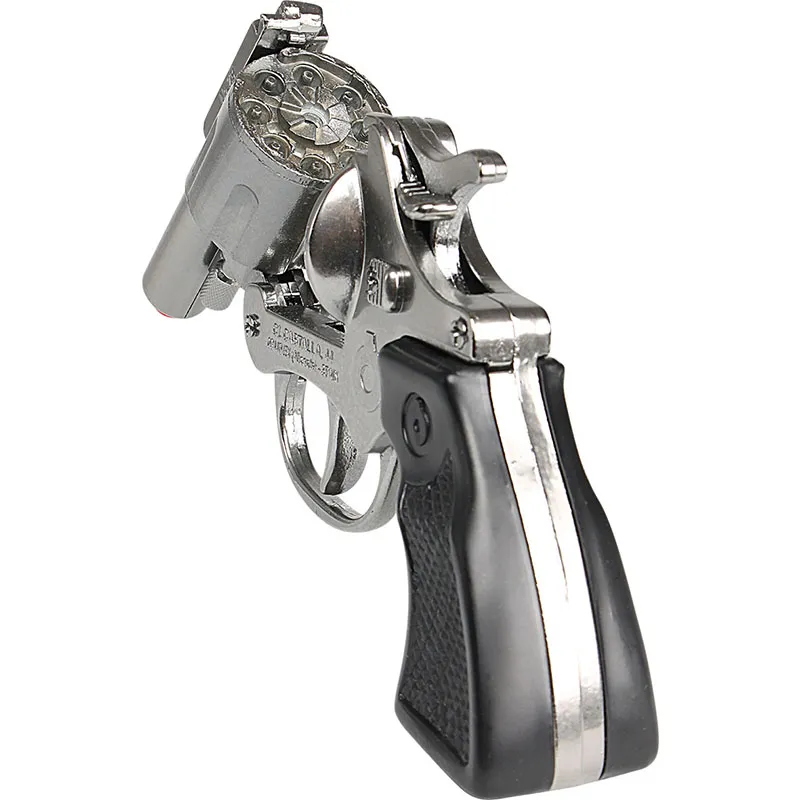 Gonher Police revolver jouet 8 coups noir