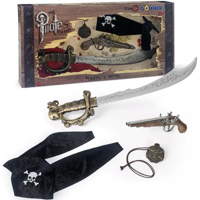 Gonher The Pirate's Island grand set jouet pirate