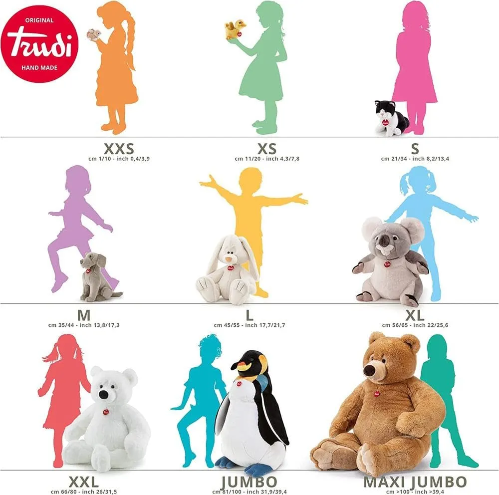 Trudi Baby Cremino 18125 doudou musical ours bleu turquoise S