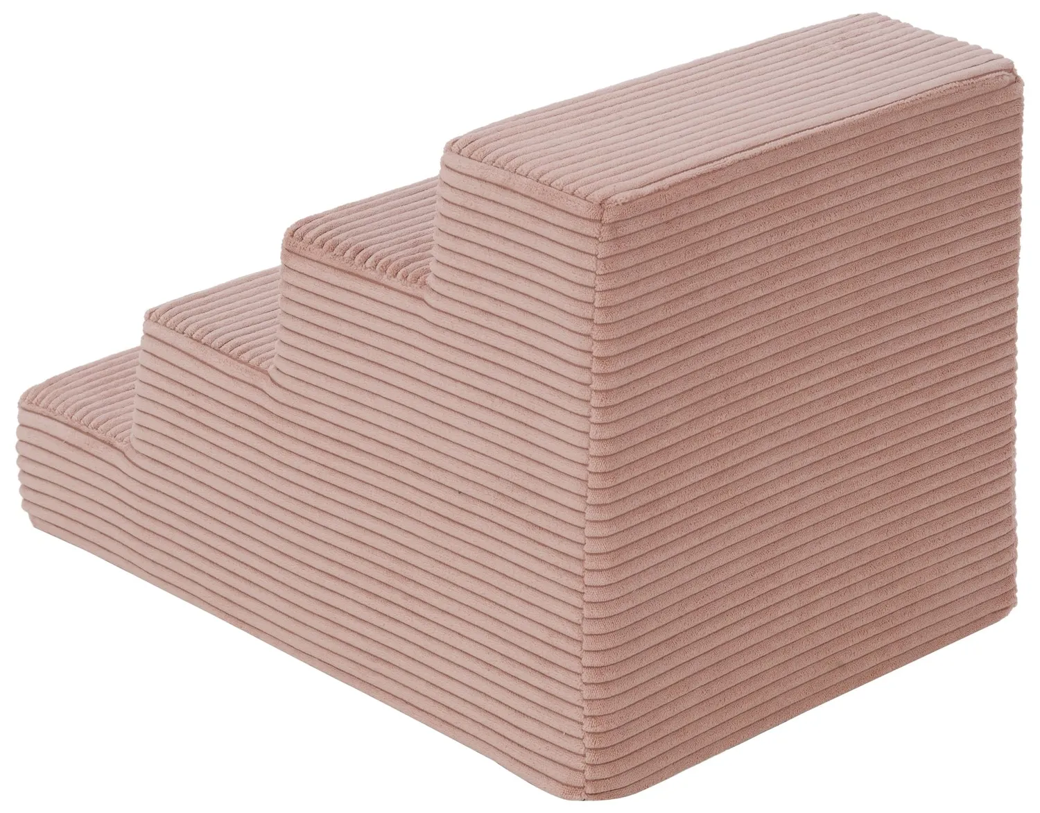 Velinda escalier mousse chien chat 4 marches rose