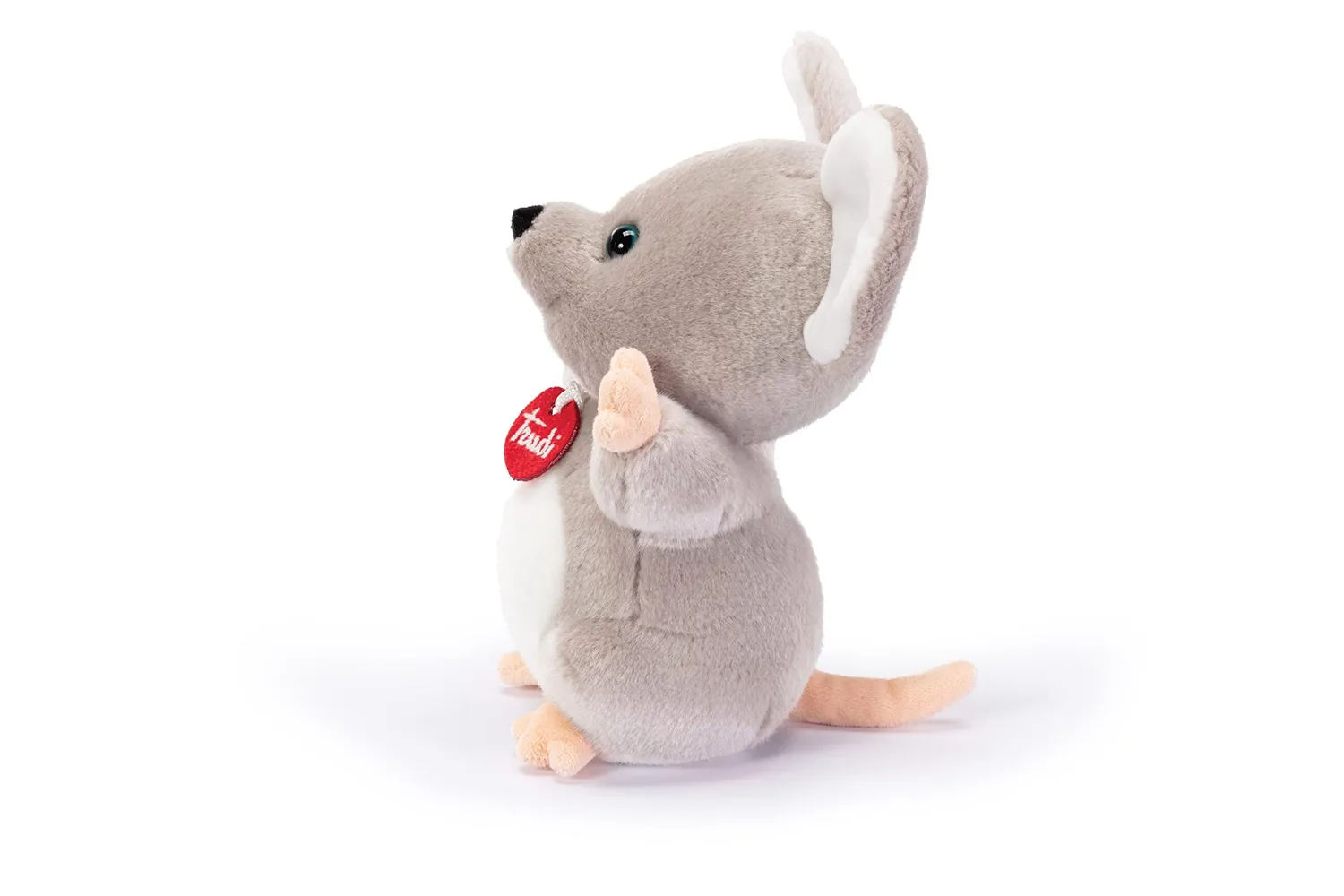 Trudi Classic 23563 peluche souris Martin S grise