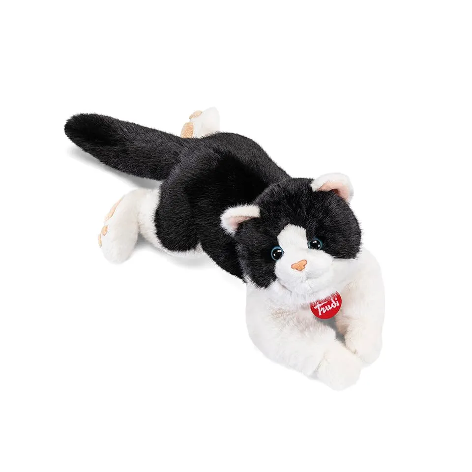 Trudi Chats Matilda 52266 peluche M blanche noire