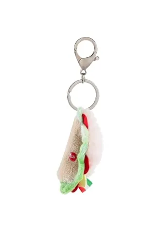 Trudi Italian Icons 69266 porte-clés peluche piadina XS