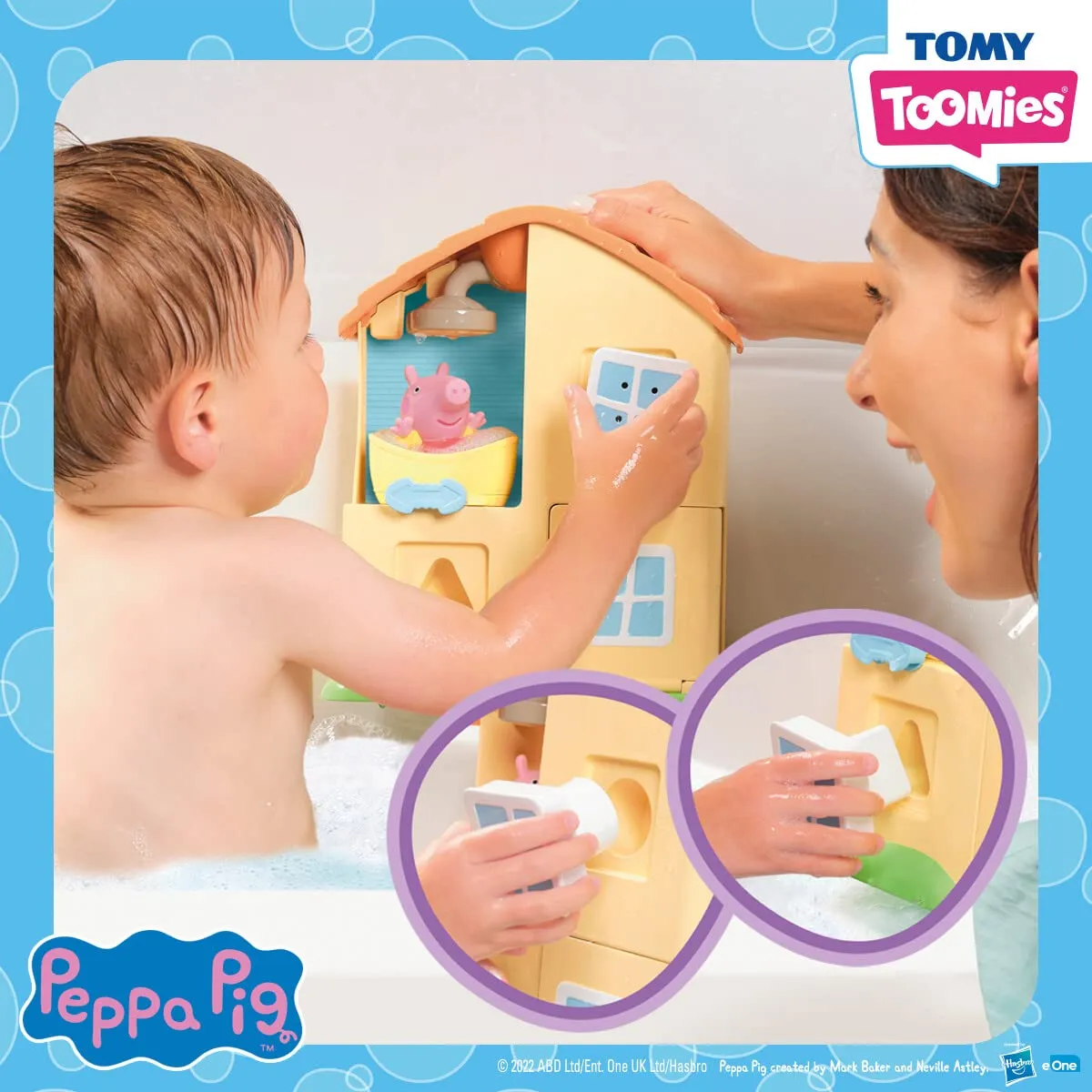 Toomies Peppa Pig maison jeu de bain E73415