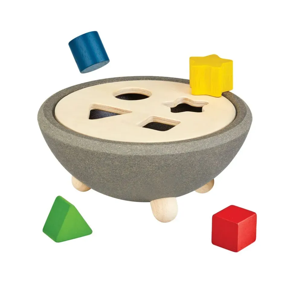 PlanToys Shape Sorting Bowl trieur formes 12 mois
