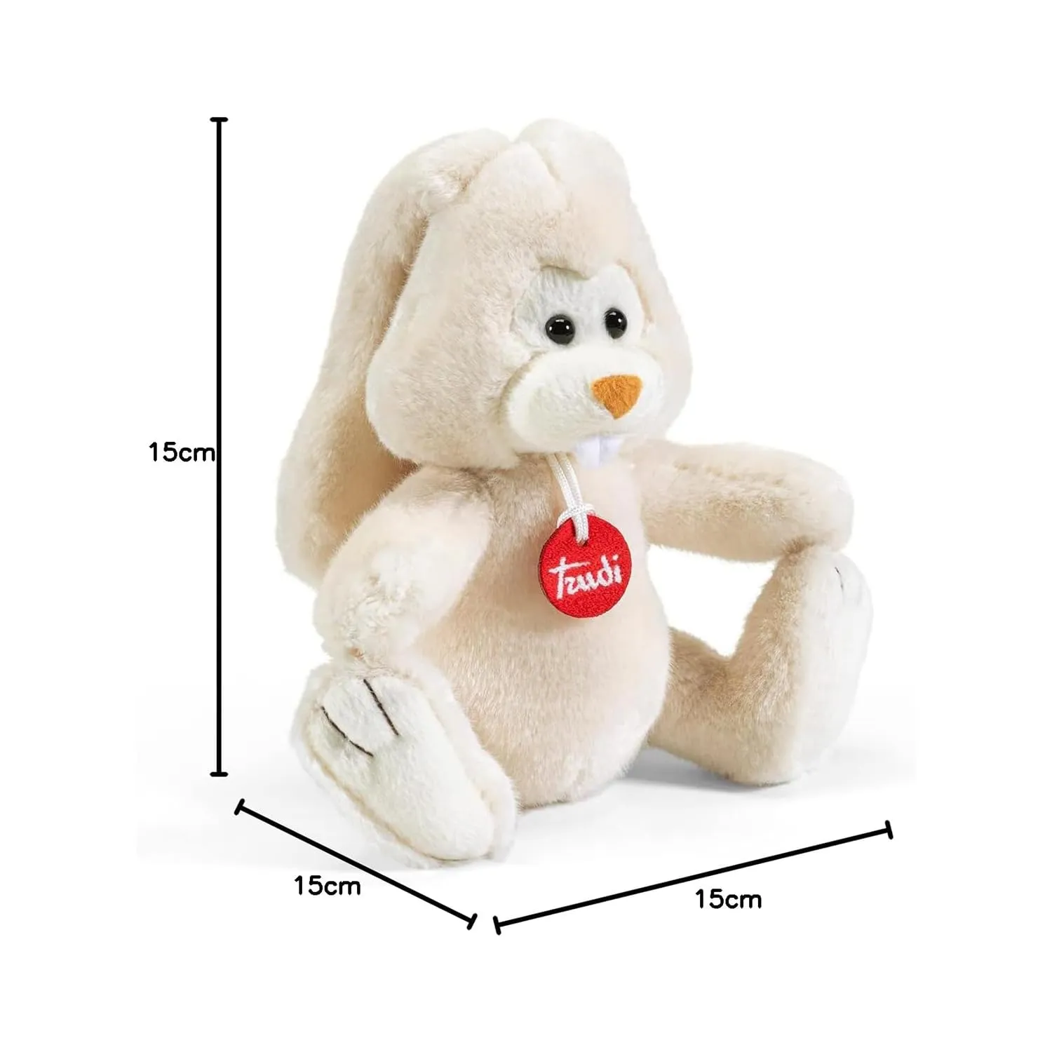 Trudi Virgilio lapin peluche ferme enfant
