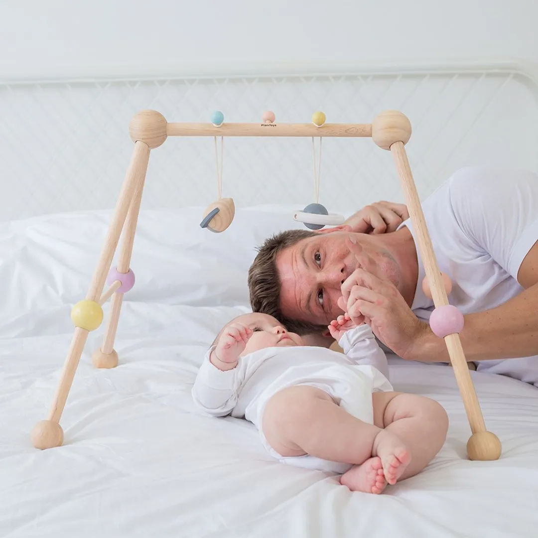 PlanToys Play Gym Pastel arche d'éveil bébé