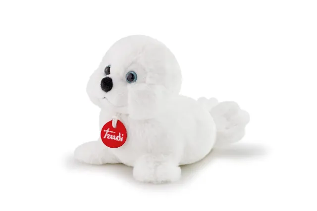 Trudi Puppies TUDO1000 peluche phoque blanc S
