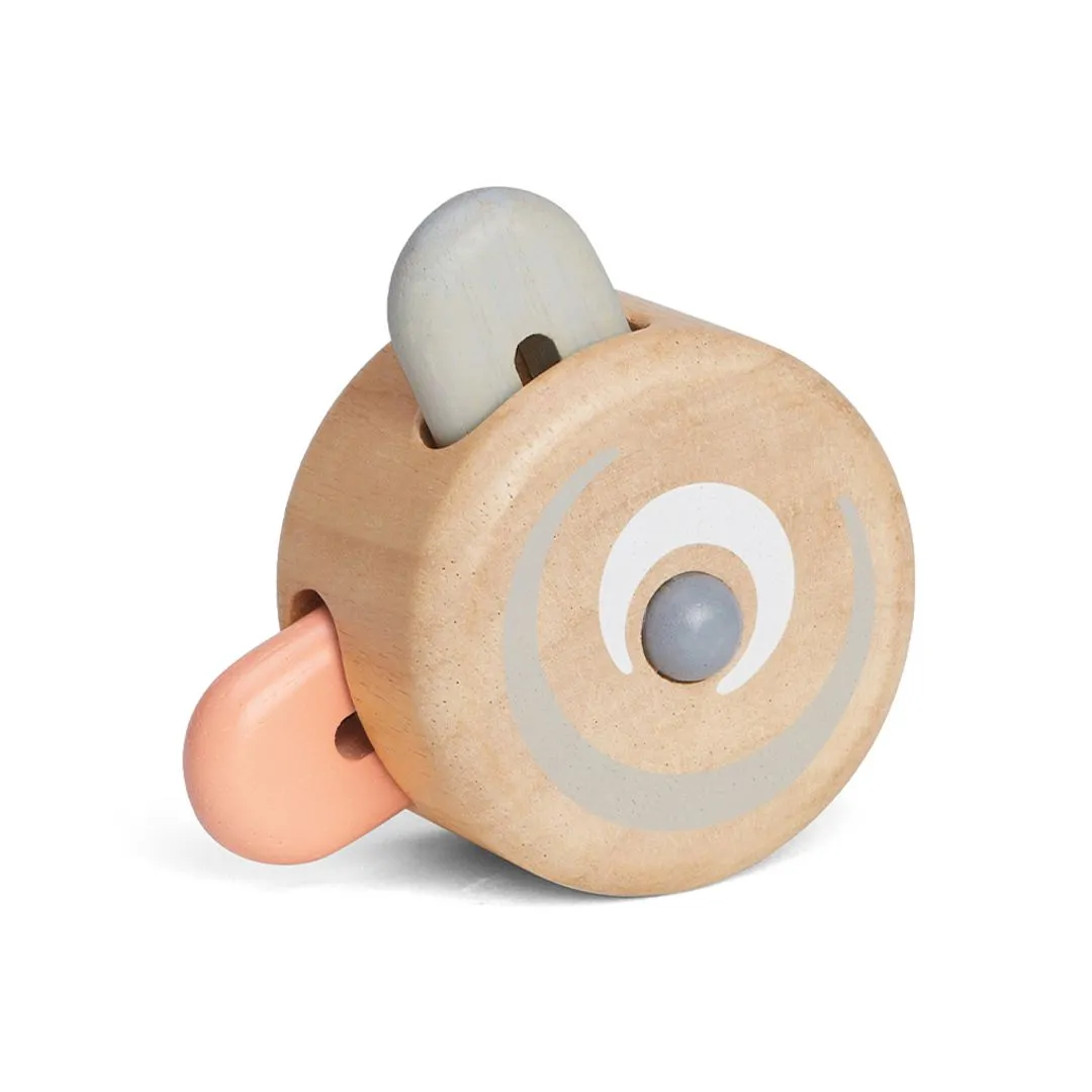 PlanToys Peek-A-Boo Roller rouleau bébé bois 6 mois