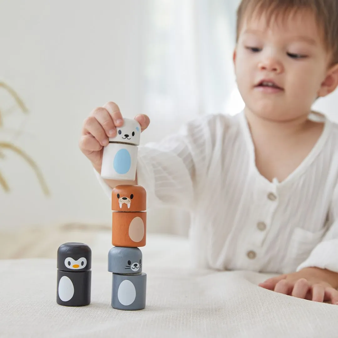 PlanToys Animaux Arctiques jeu d’assemblage dès 18 mois