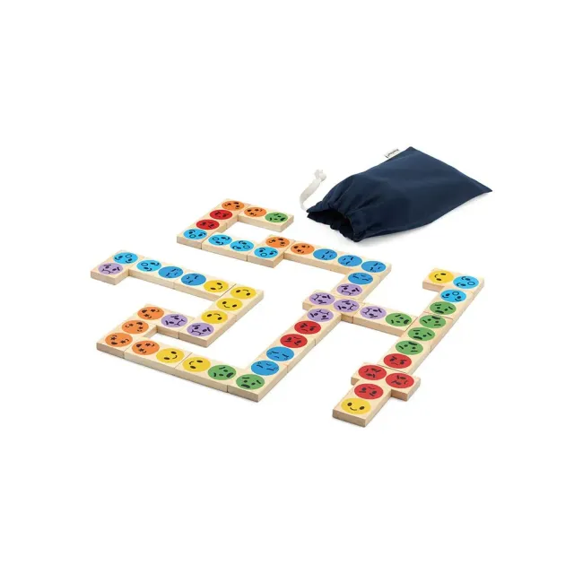 PlanToys Mood Dominos jeu de dominos émotions 28 pièces