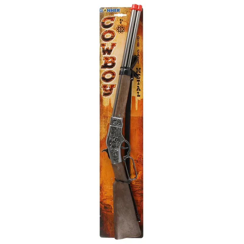 Gonher Cowboy carabine jouet 8 coups western