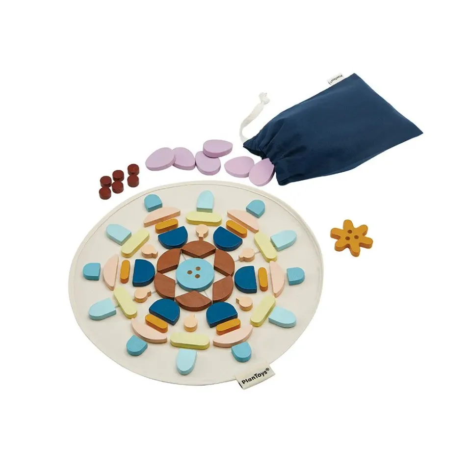PlanToys Mandala jeu de création 60 pièces concentration