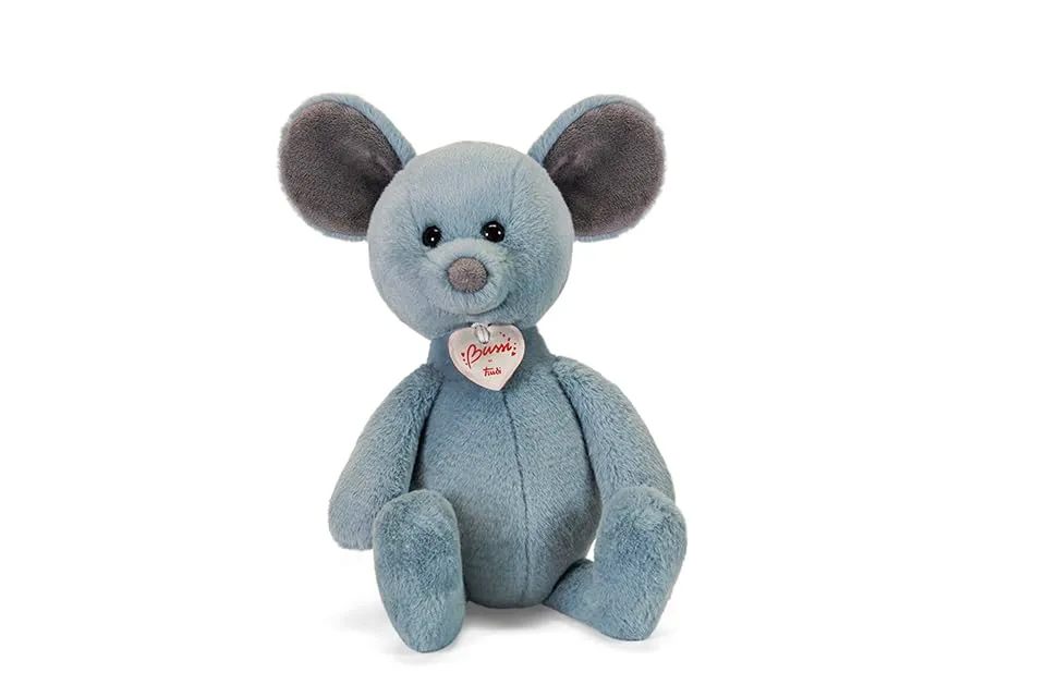 Trudi Fun 28342 peluche souris bleue taille S
