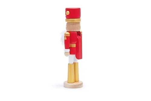 Sevi 83105 casse-noisette rouge déco Noël bois
