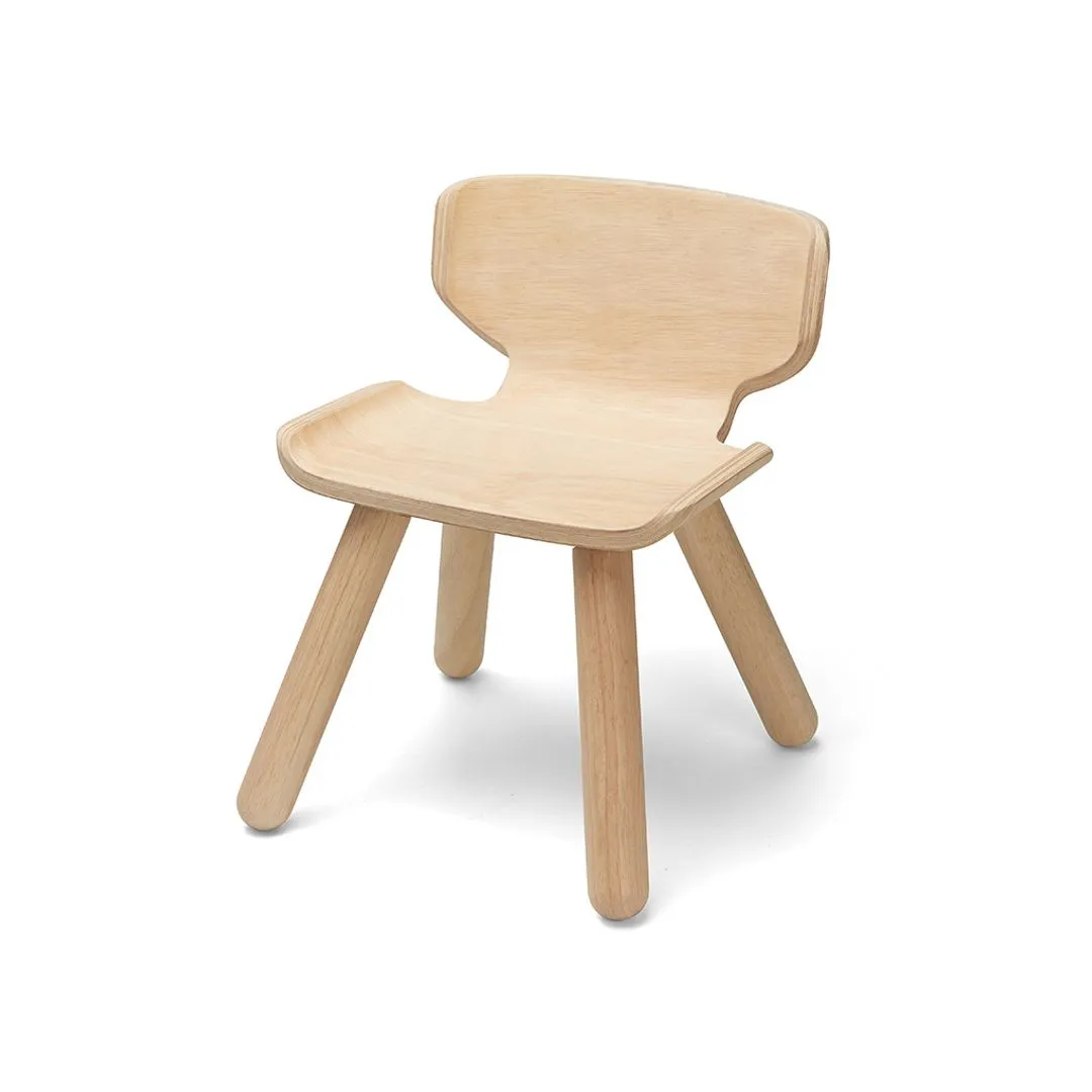 PlanToys Chair chaise enfant bois courbé 3-6 ans