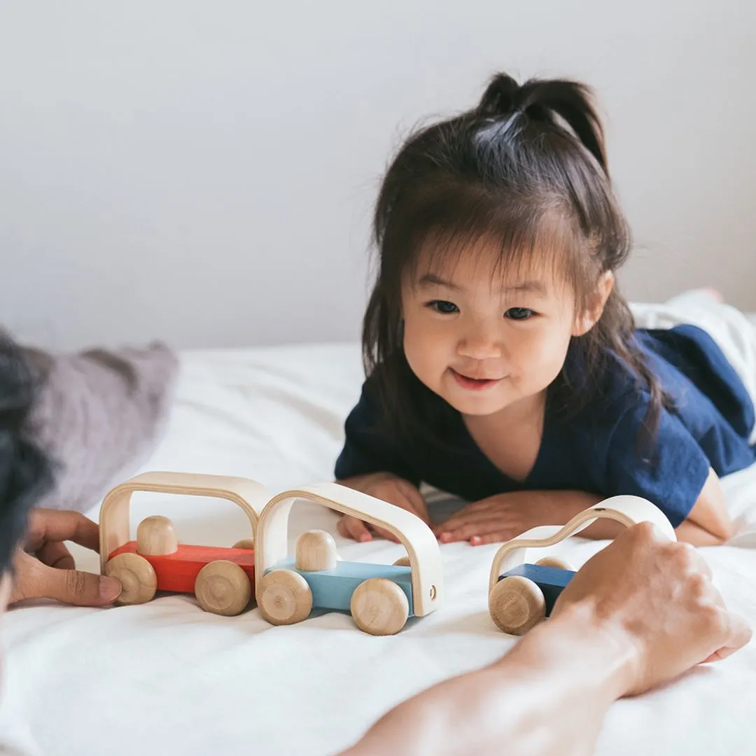 PlanToys Vroom Car petite voiture bébé bois 12 mois