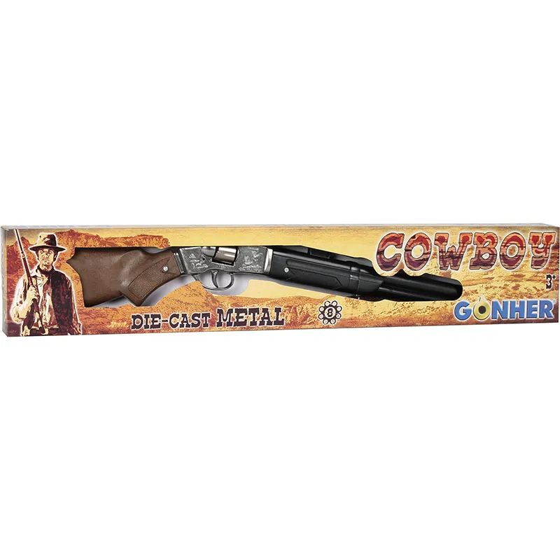 Gonher Cowboy fusil jouet 8 coups enfant