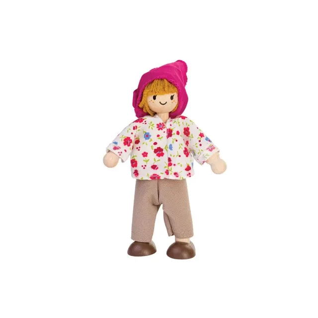 PlanToys Mom figurine maman maison poupée peau claire