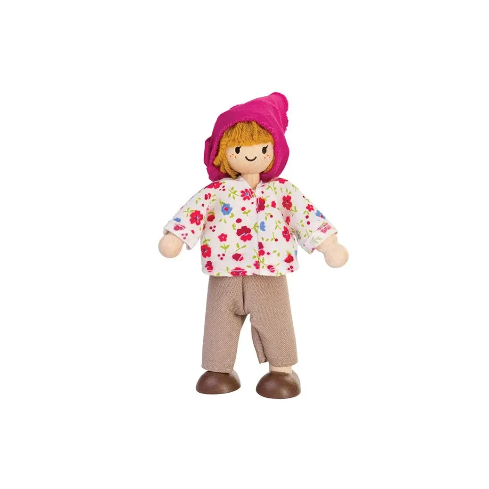 PlanToys Mom figurine maman maison poupée peau claire
