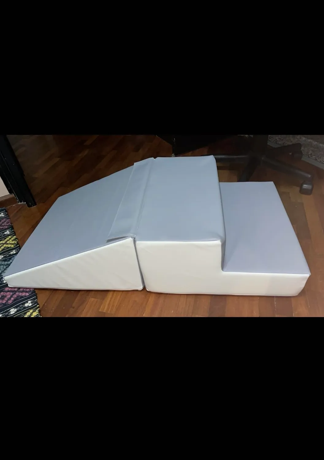 Velinda blocs mousse soft play blanc gris lot de 2 motricité
