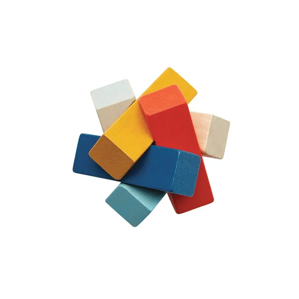 PlanToys PlanMini Rectangular Puzzle puzzle bois 6 pièces