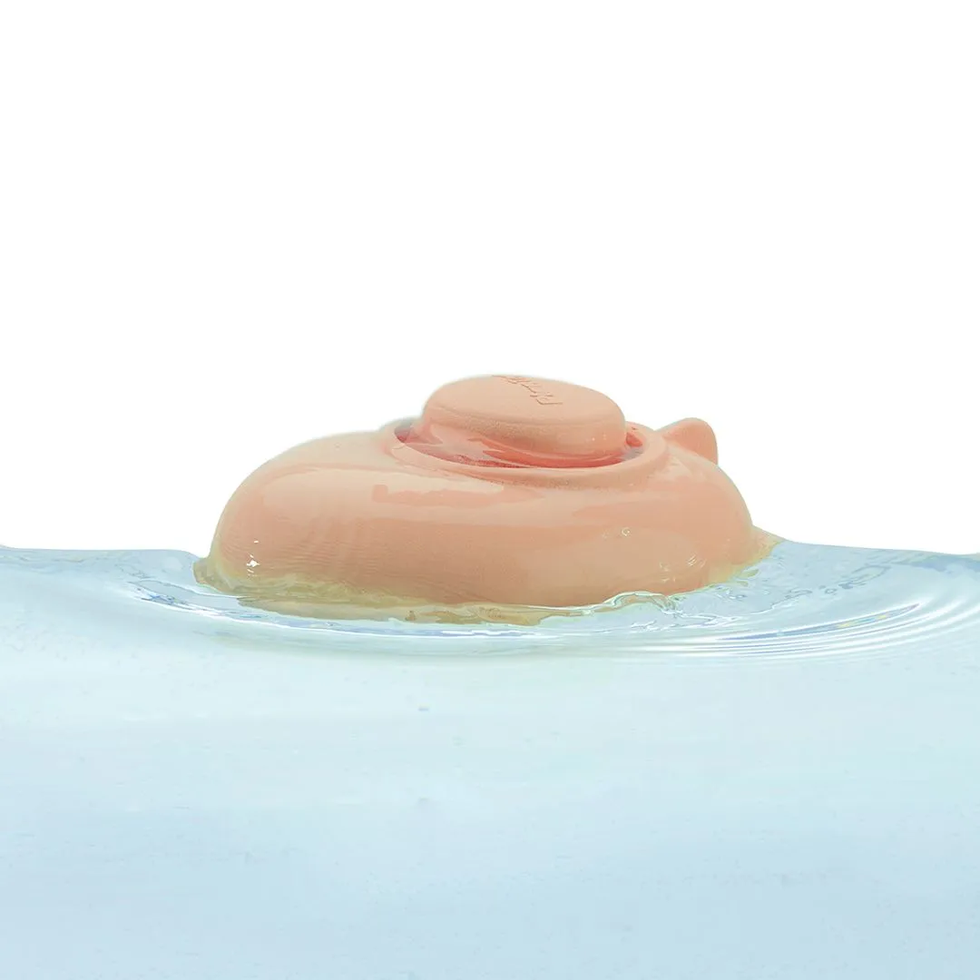 PlanToys Bateau Convertible bateau bain orange pastel
