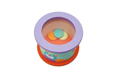 Trudi Sevi 82838 tambour en bois multicolore