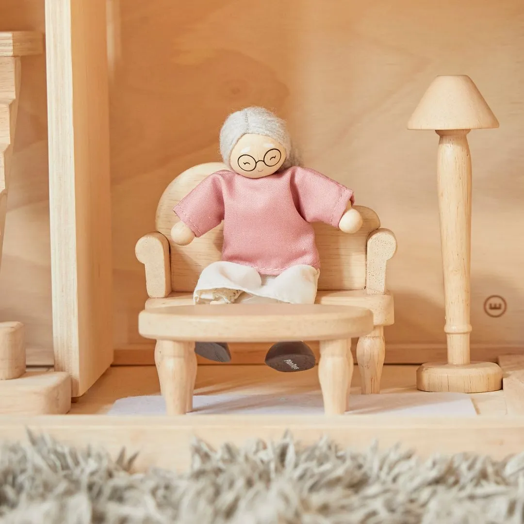PlanToys Grandmother figurine grand-mère maison bois
