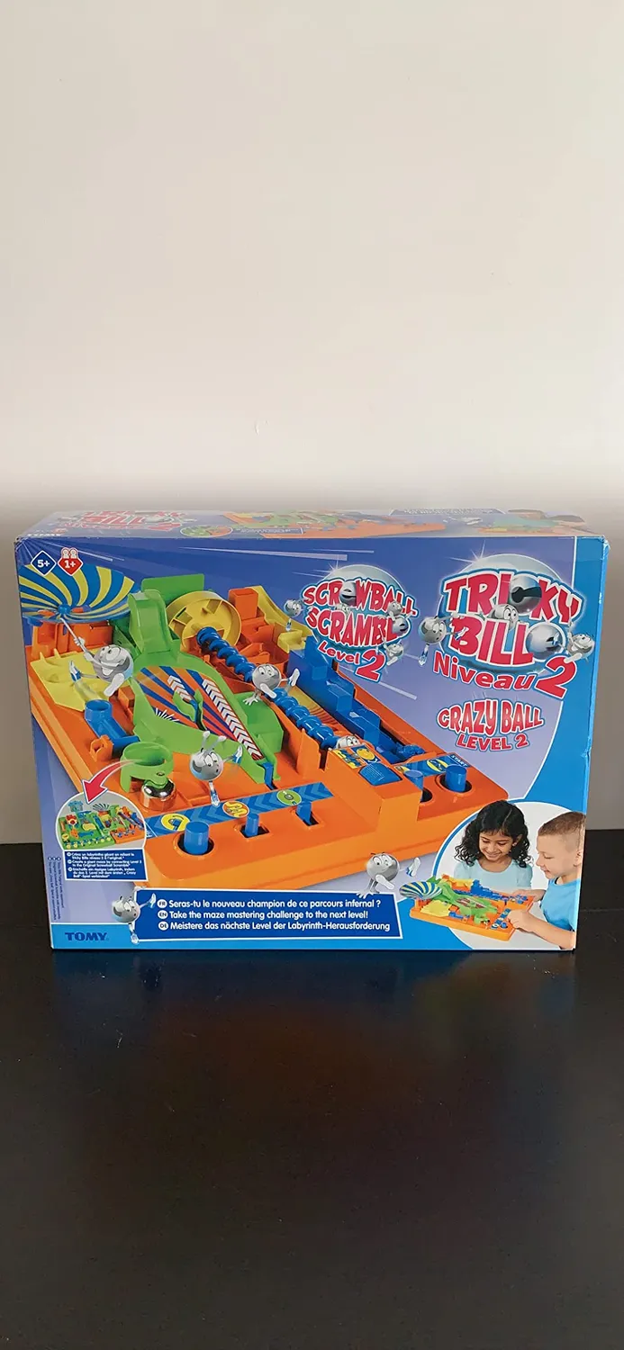 Tomy Tricky Bille Level Up jeu circuit billes vertical